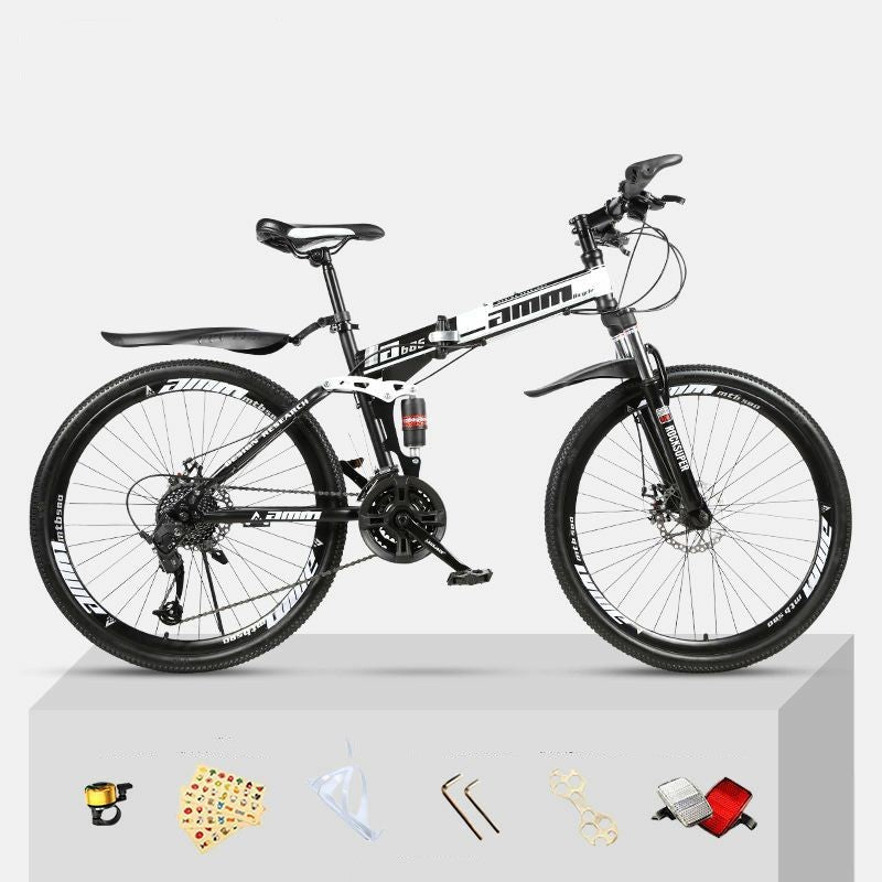 Dual Shock Absorbing Off-road Variable Speed Racing Bike