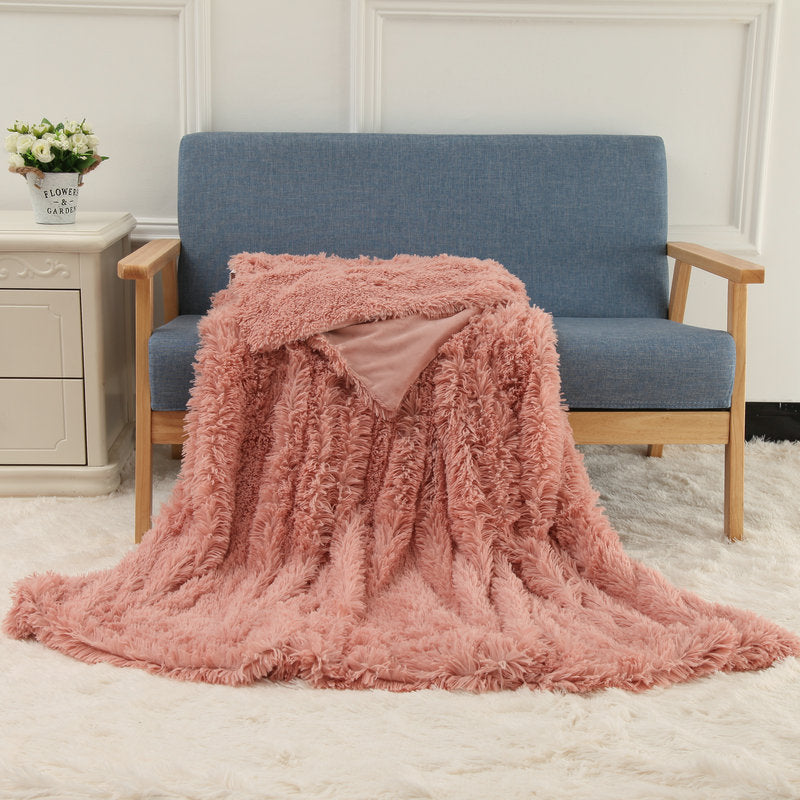 Plush  Double-layer Blanket