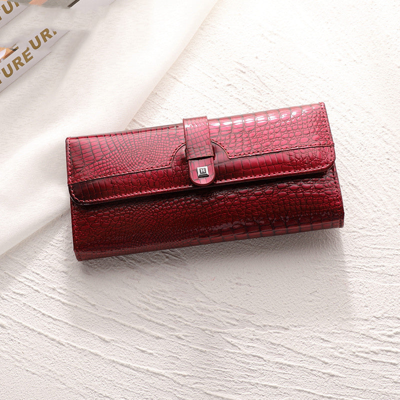 Summer Bright Leather Wallet