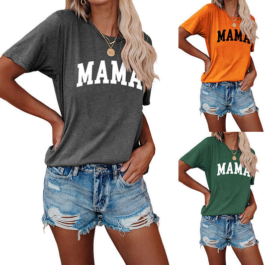 Mama Crew Neck Shirt