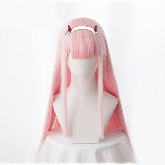 Solid Color Simple Cosplay Wig