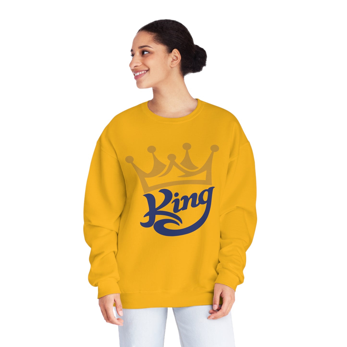 King, Unisex NuBlend® Crewneck Sweatshirt