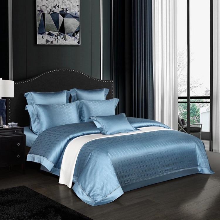 European Jacquard Four Piece Satin Bedding Set