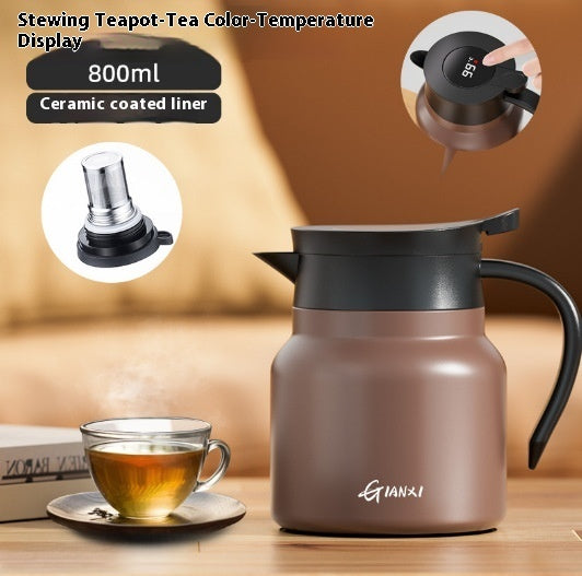 Large Capacity Tea Water Separation Tea Kettle