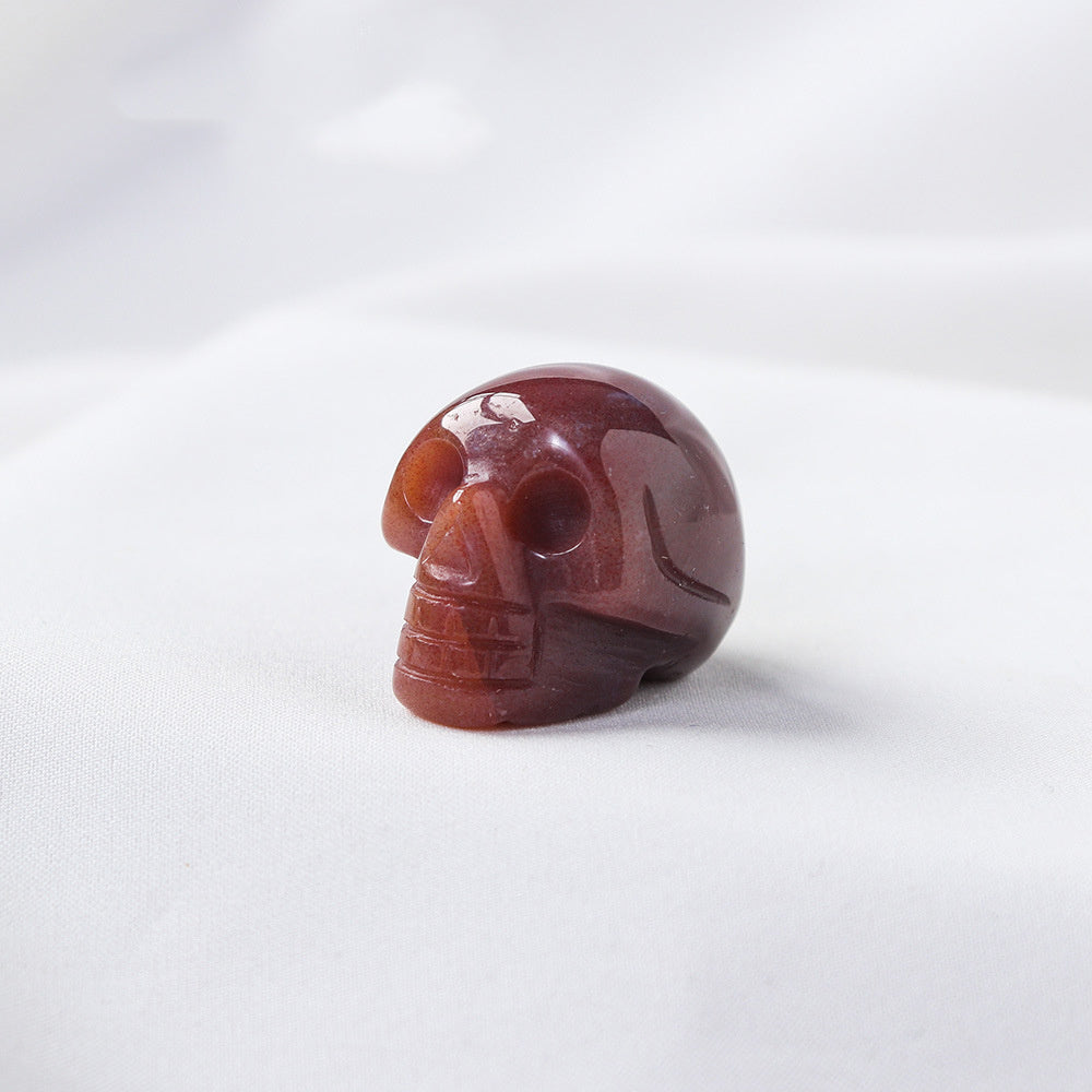 Natural Crystal Skull Carved Semi-precious Stones