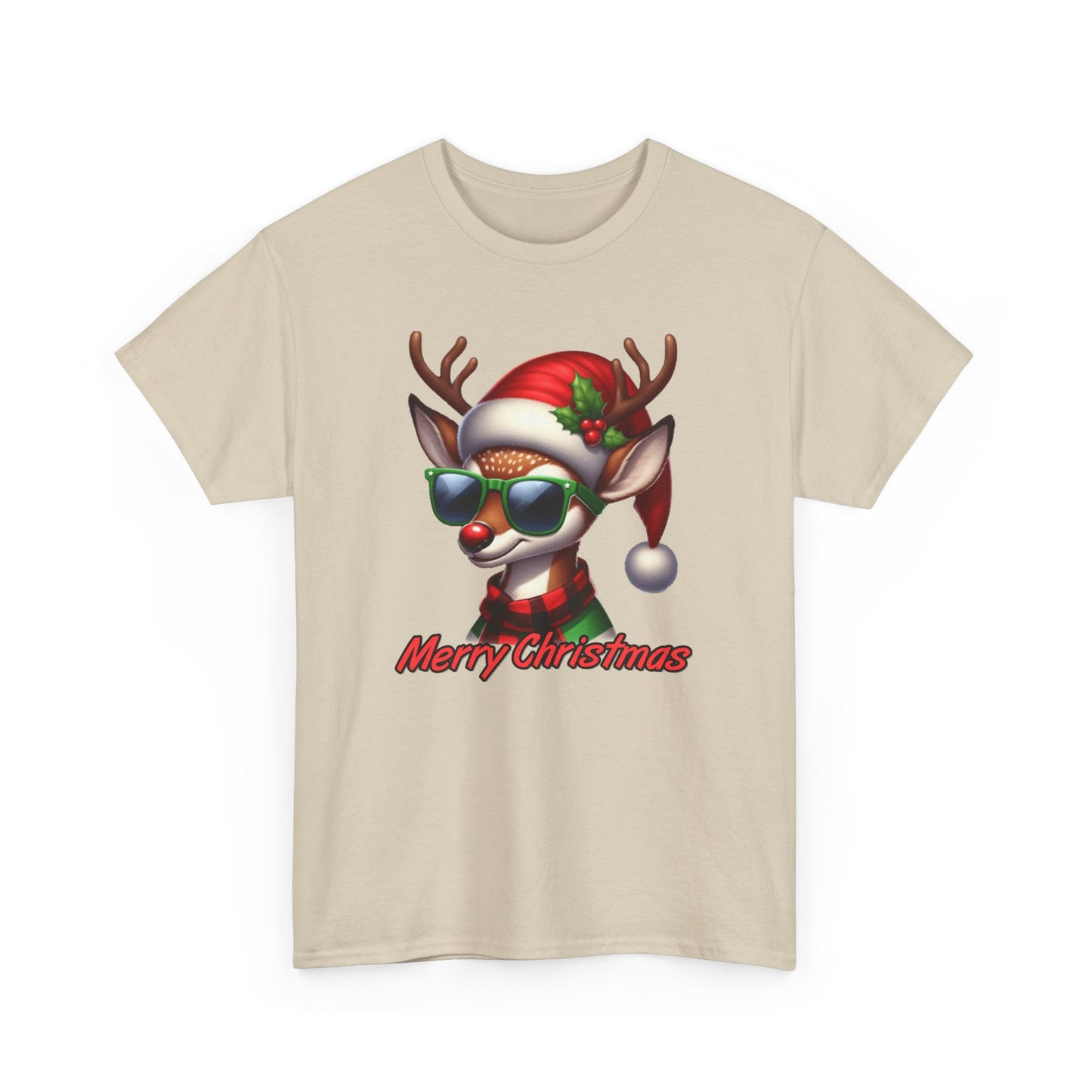 Merry Christmas, Heavy Cotton T-Shirt