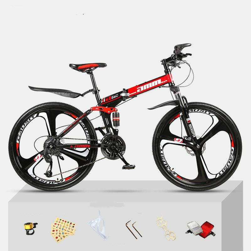 Dual Shock Absorbing Off-road Variable Speed Racing Bike