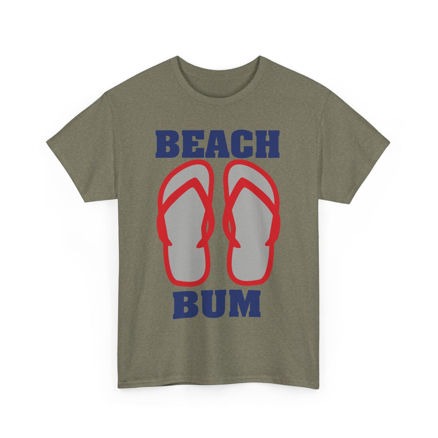 Beach Bum, Heavy Cotton T-Shirt