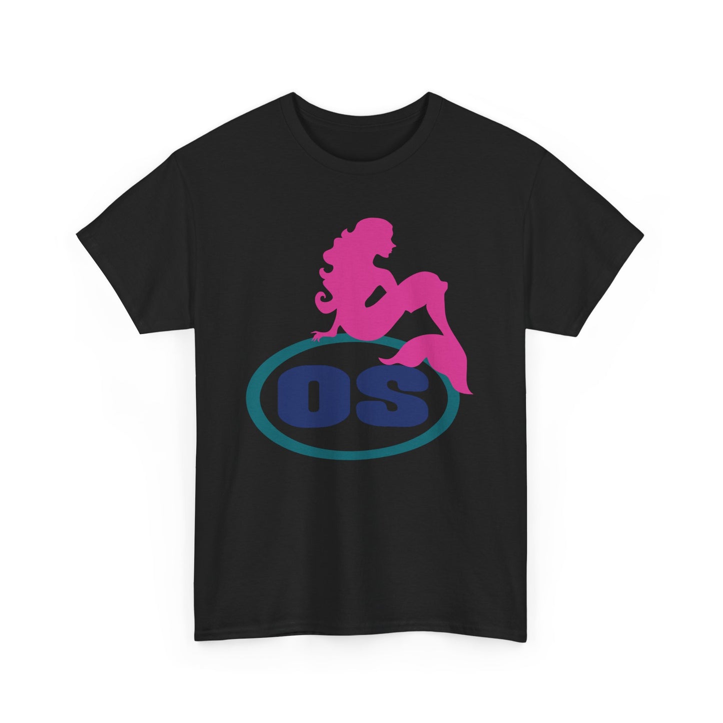 OS, Ocean Shores Mermaid, Heavy Cotton T-Shirt