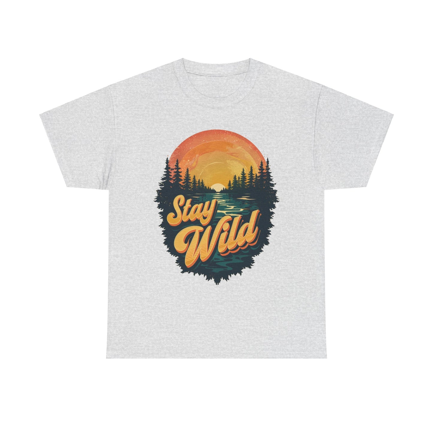 Stay Wild. Heavy Cotton T-Shirt