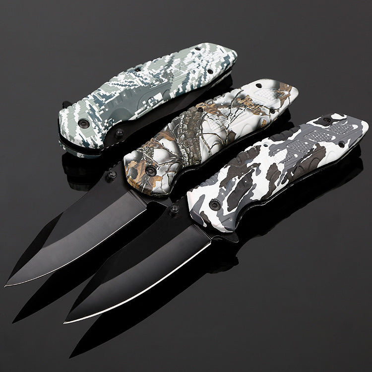 Camo Flint High Hardness Folding Knife