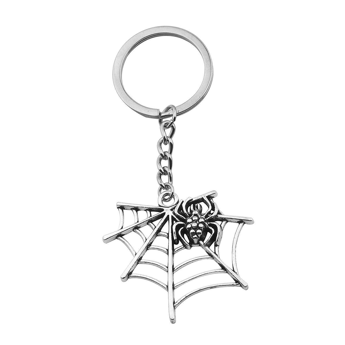 Spider Web Key Chain