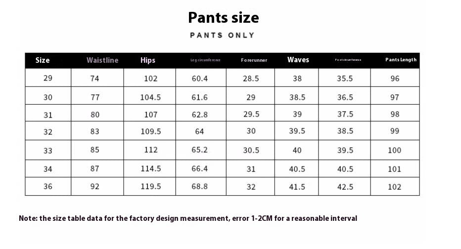 Men's Summer Straight Casual Trousers