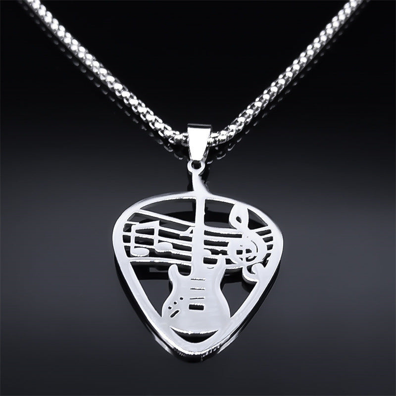 Guitar Pick Pendant Necklace