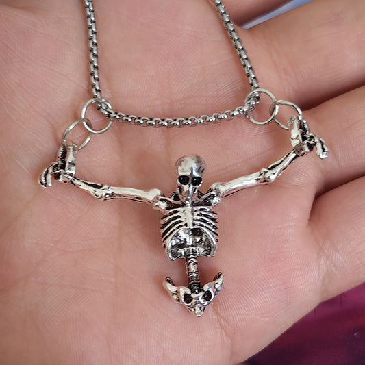 Skeleton Prisoner Necklace.