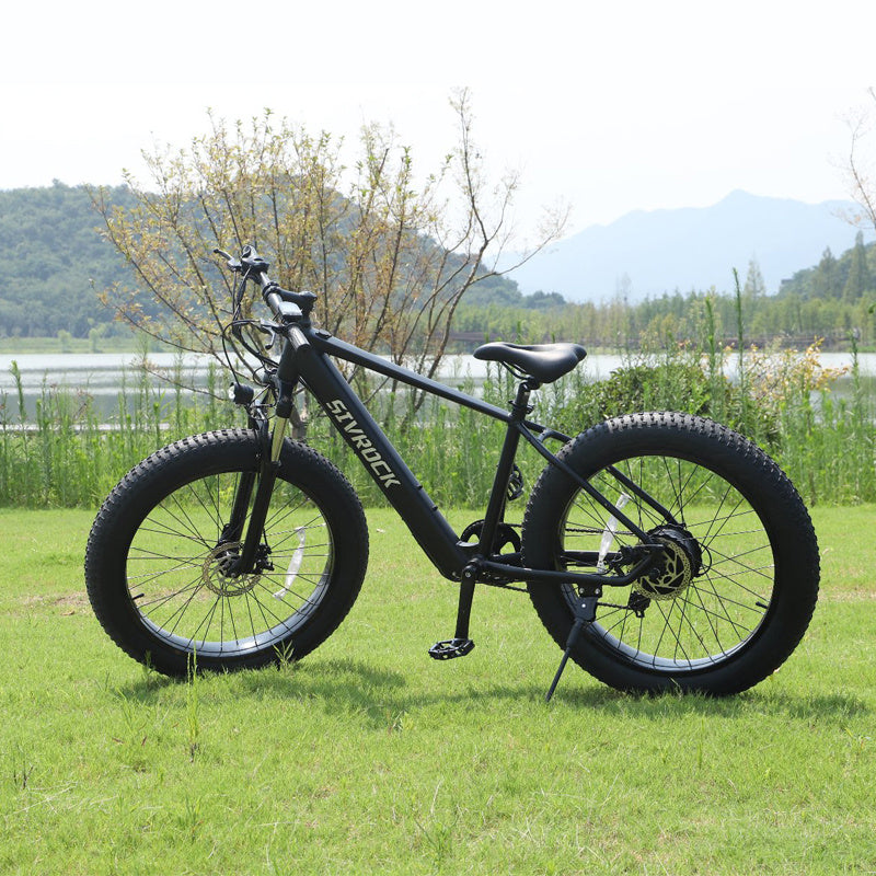 Professional Electric Bike For Adults, 26 X 4.0 Inches Fat Tire Electric Mountain Bicycle