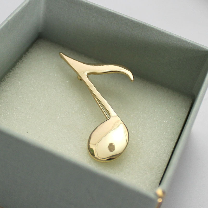 Musical Note Brooch