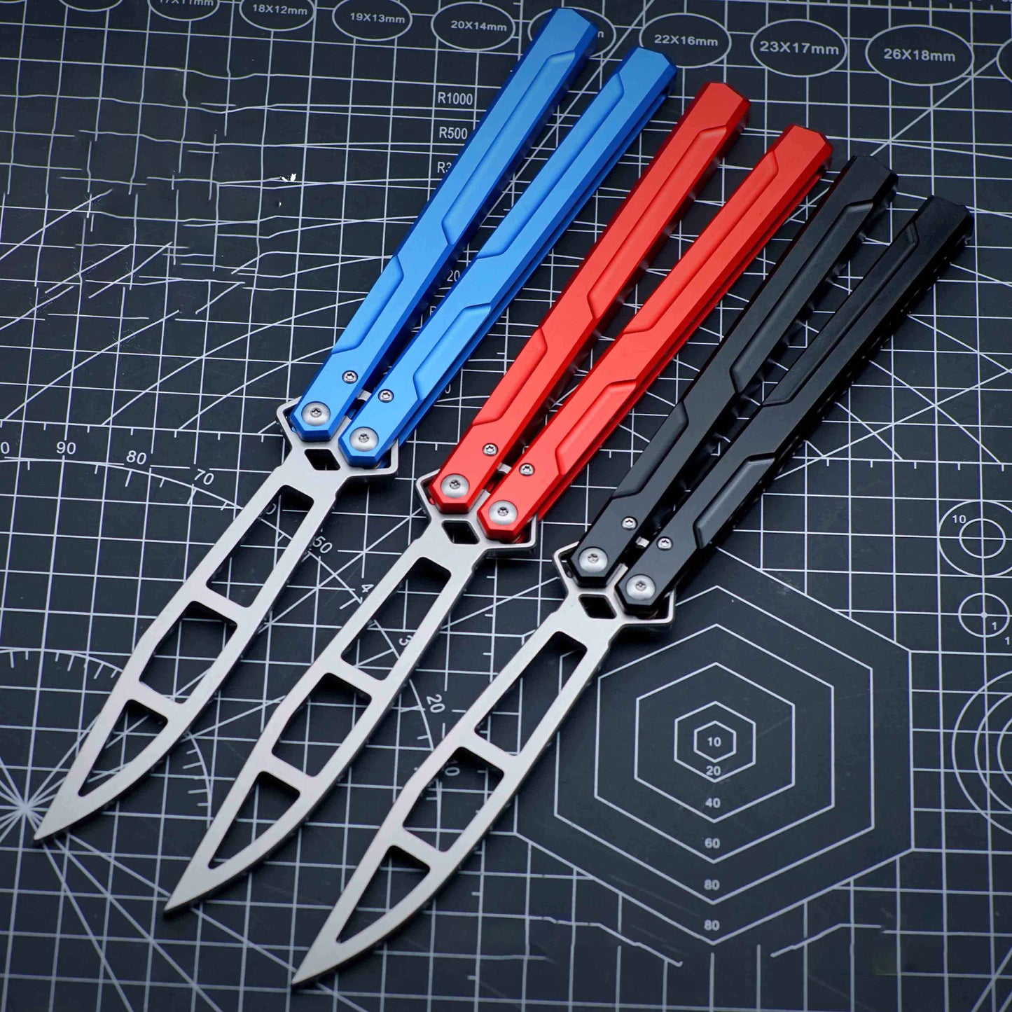 Fine Card Butterfly Knife