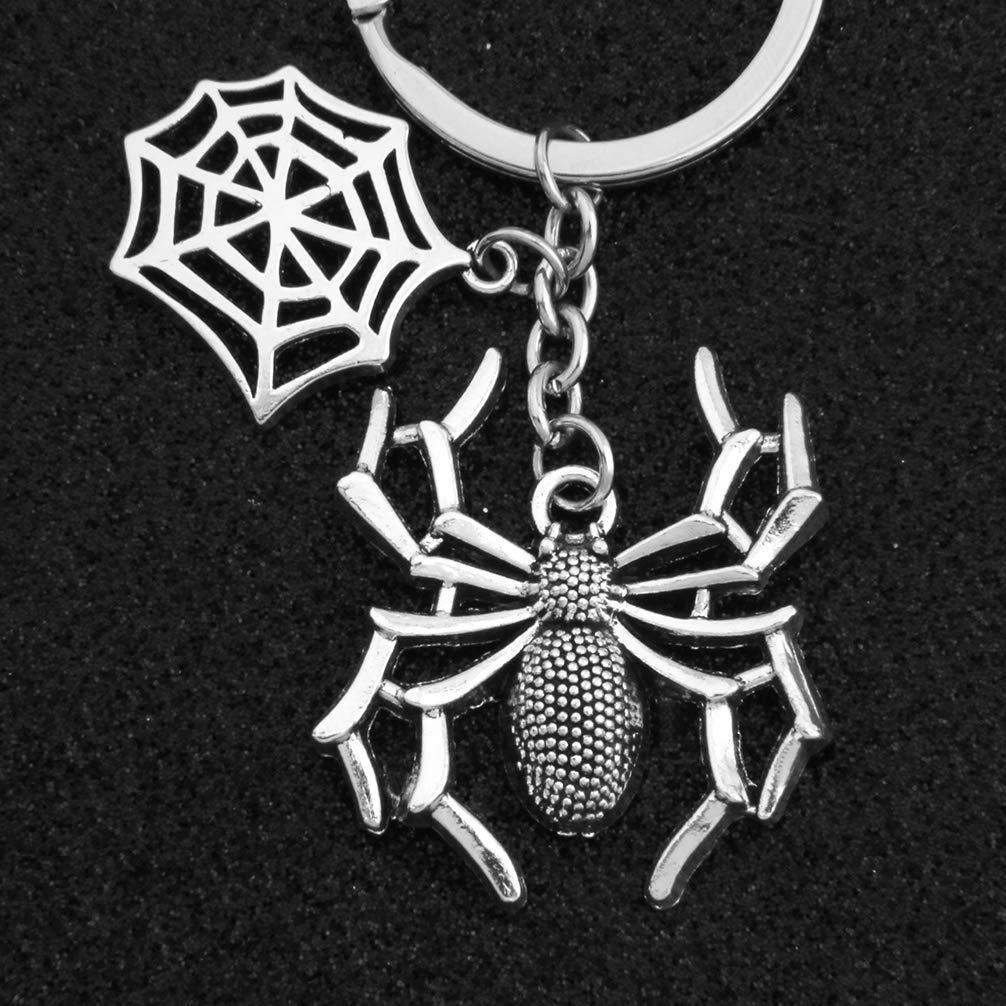 Spider Web Keychain