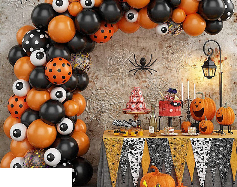 Halloween Party Decor Latex Balloons Set