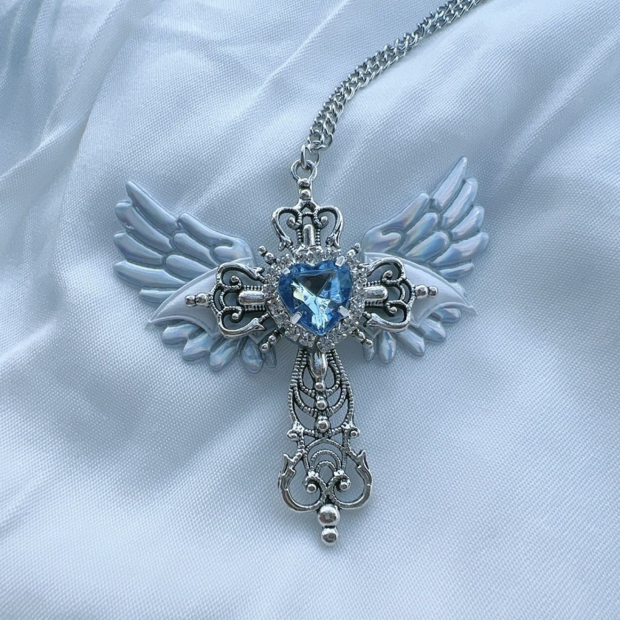 Angel Cross Necklace