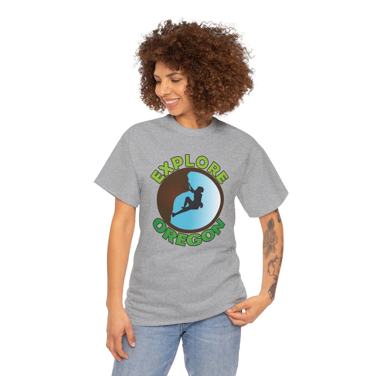 Explore Oregon. Heavy Cotton T-Shirt