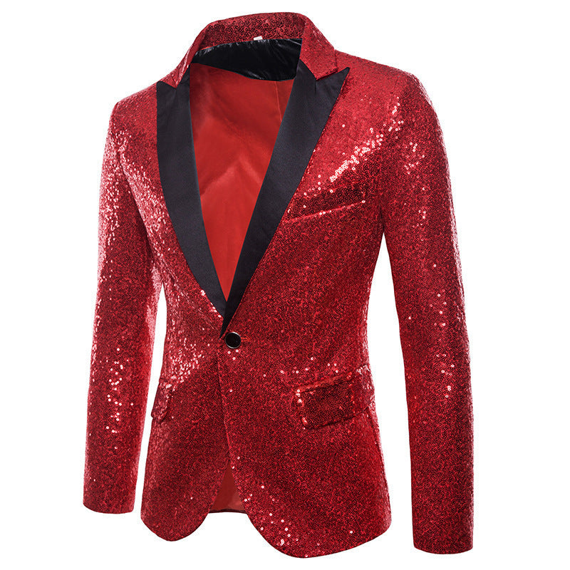 Performance Dress Sequined Suit