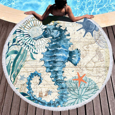 Round Beach Towel