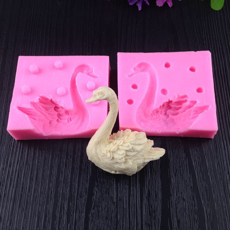 Swan Shape Chocolate Mold