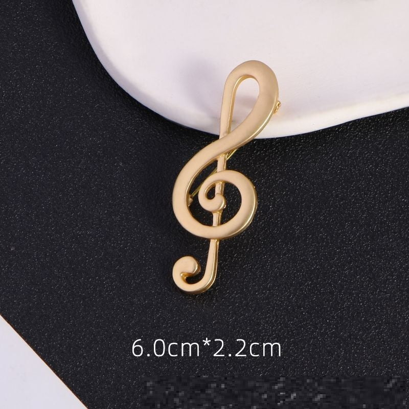 Musical Note Brooch