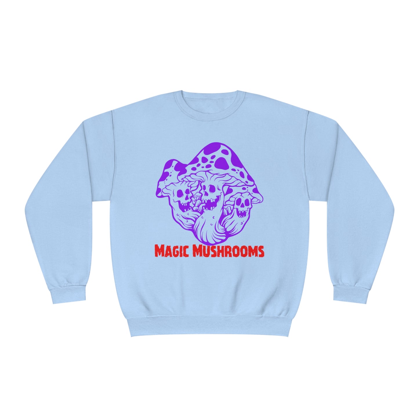 Magic Mushrooms, Unisex NuBlend® Crewneck Sweatshirt