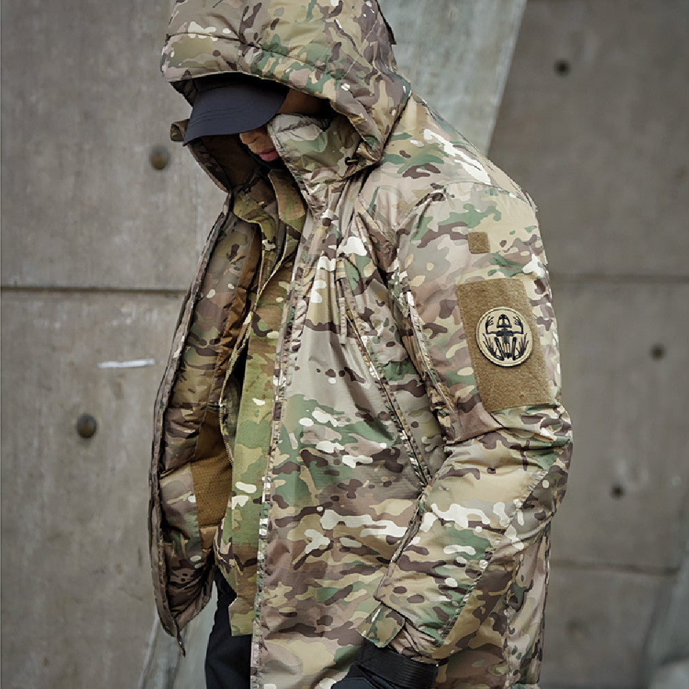 Waterproof And Warm Camouflage Cotton Jacket