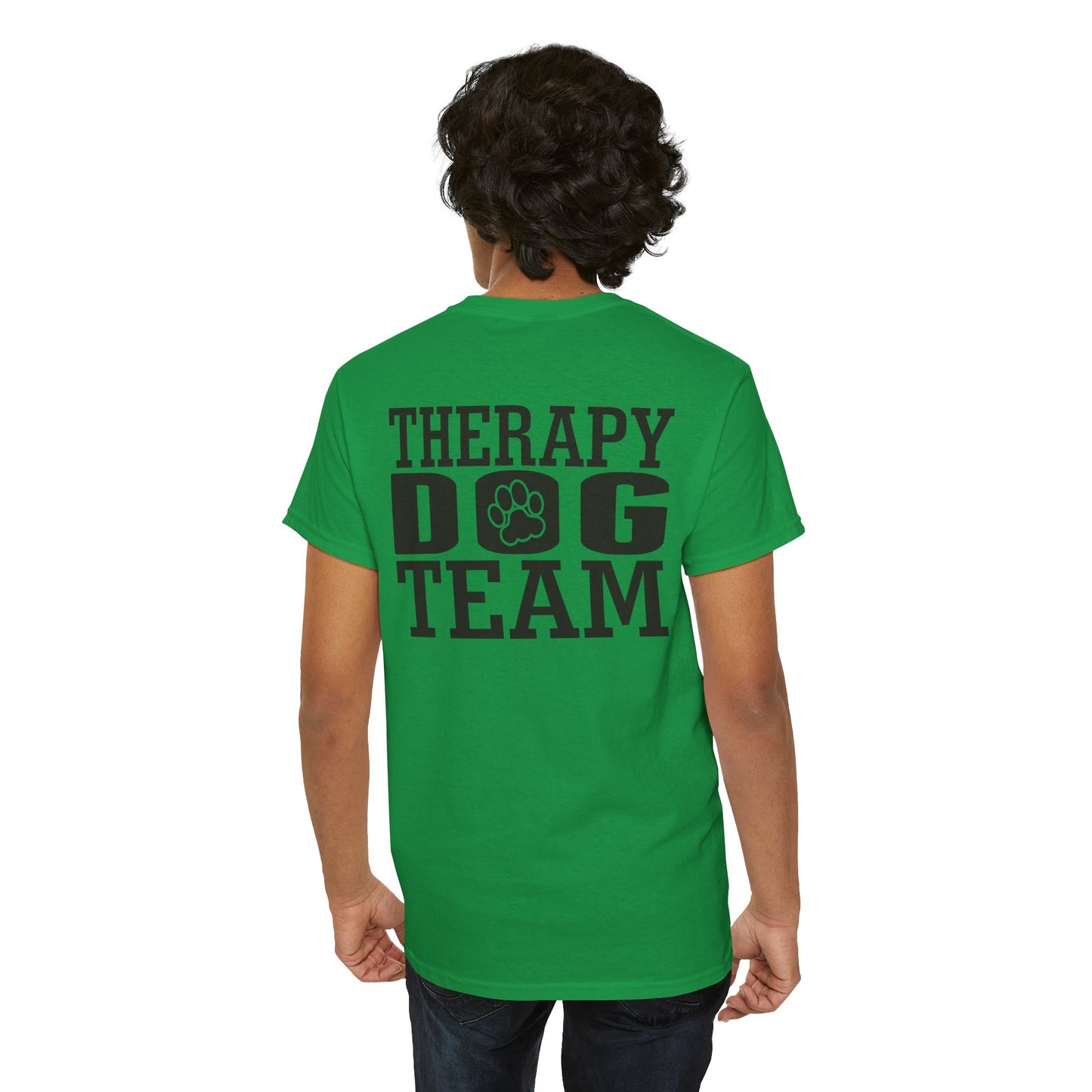 Therapy Dog Team. Heavy Cotton T-Shirt