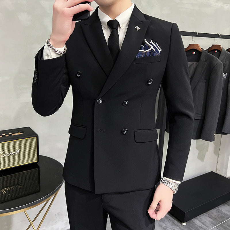 Business Formal High-grade British Style Suit