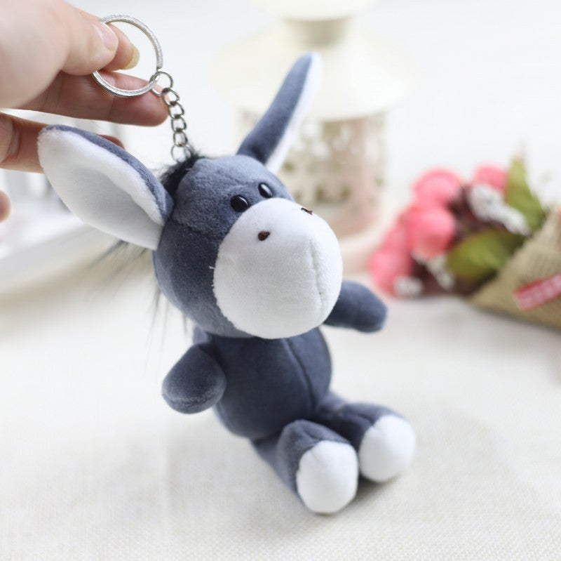 Plush Animal Keychain