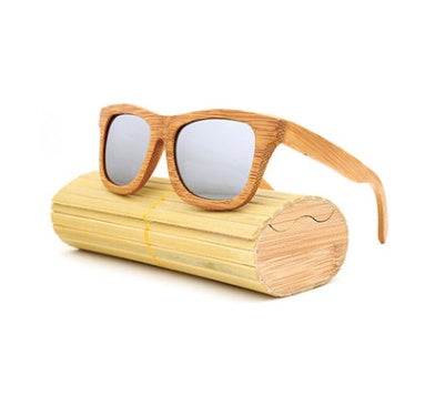 Multicolor Bamboo Sunglasses