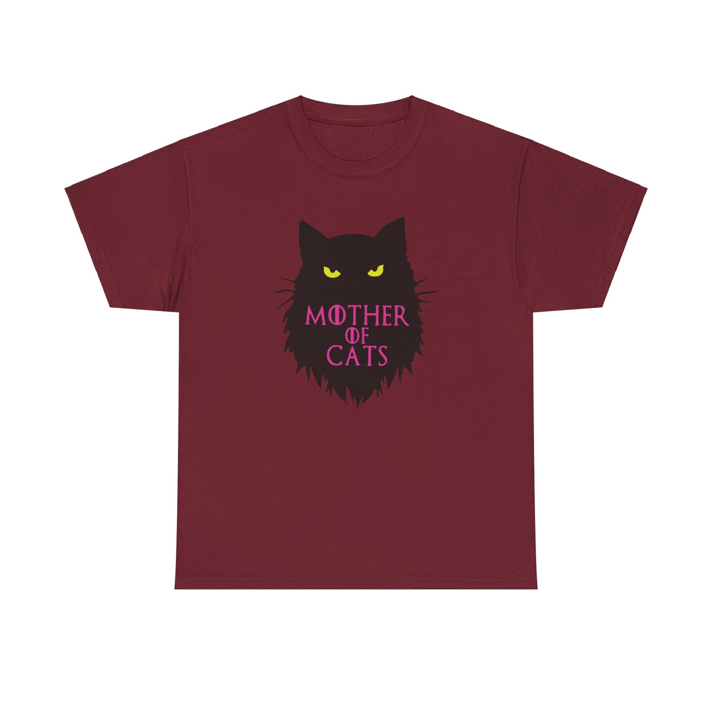 Mother of Cats. Heavy Cotton T-Shirt