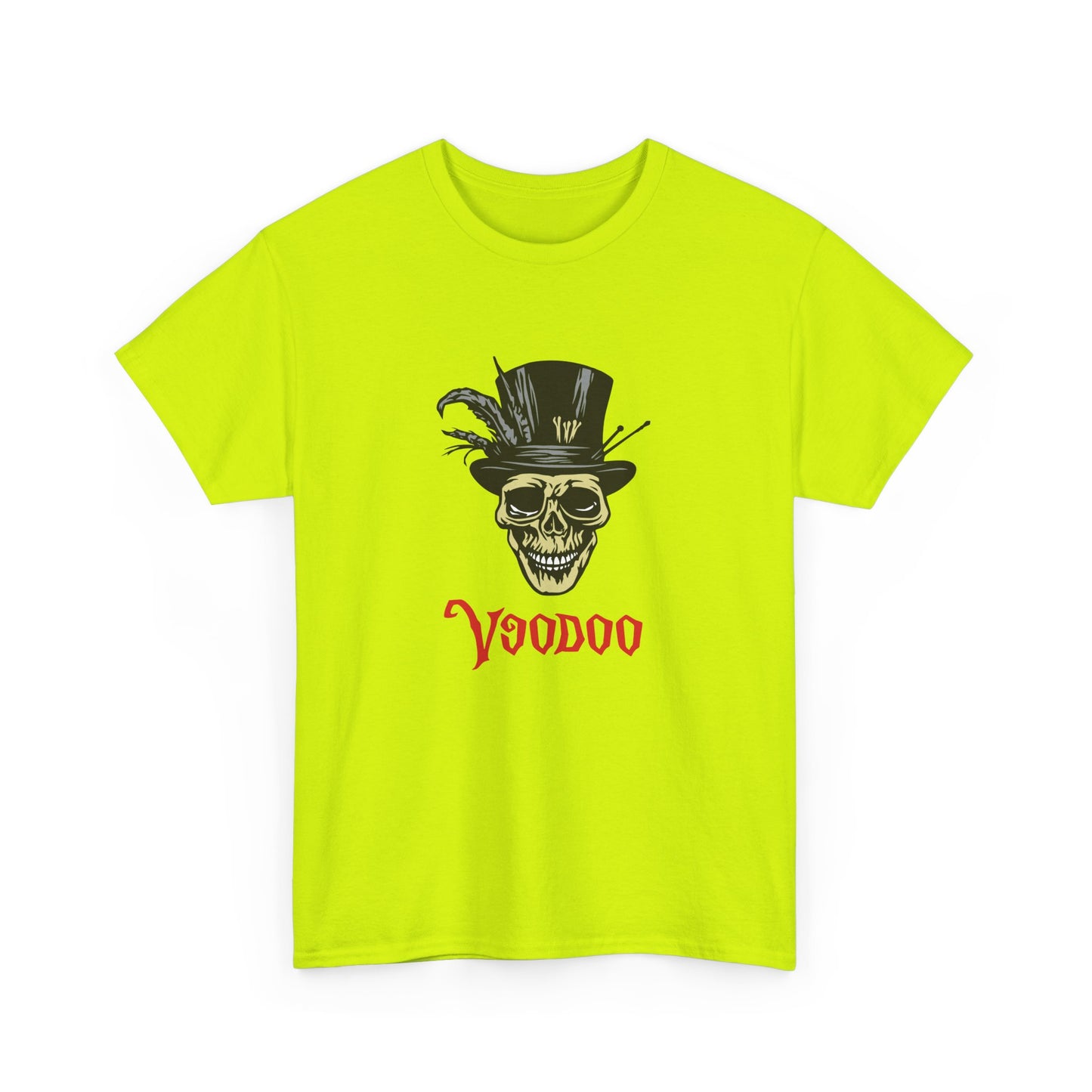 VooDoo Skull, Heavy Cotton T-Shirt