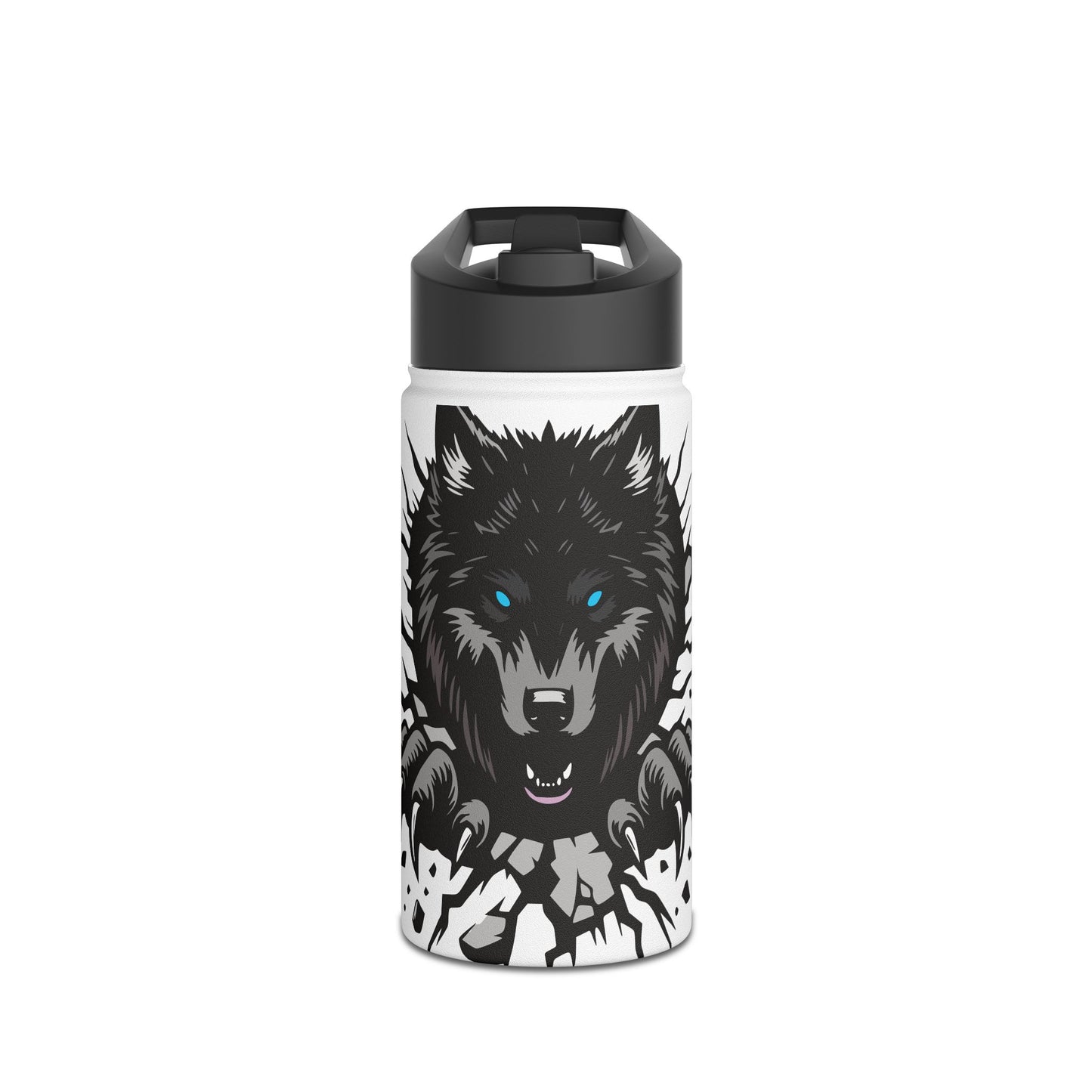 Breaking Out Wolf. Stainless Steel Water Bottle