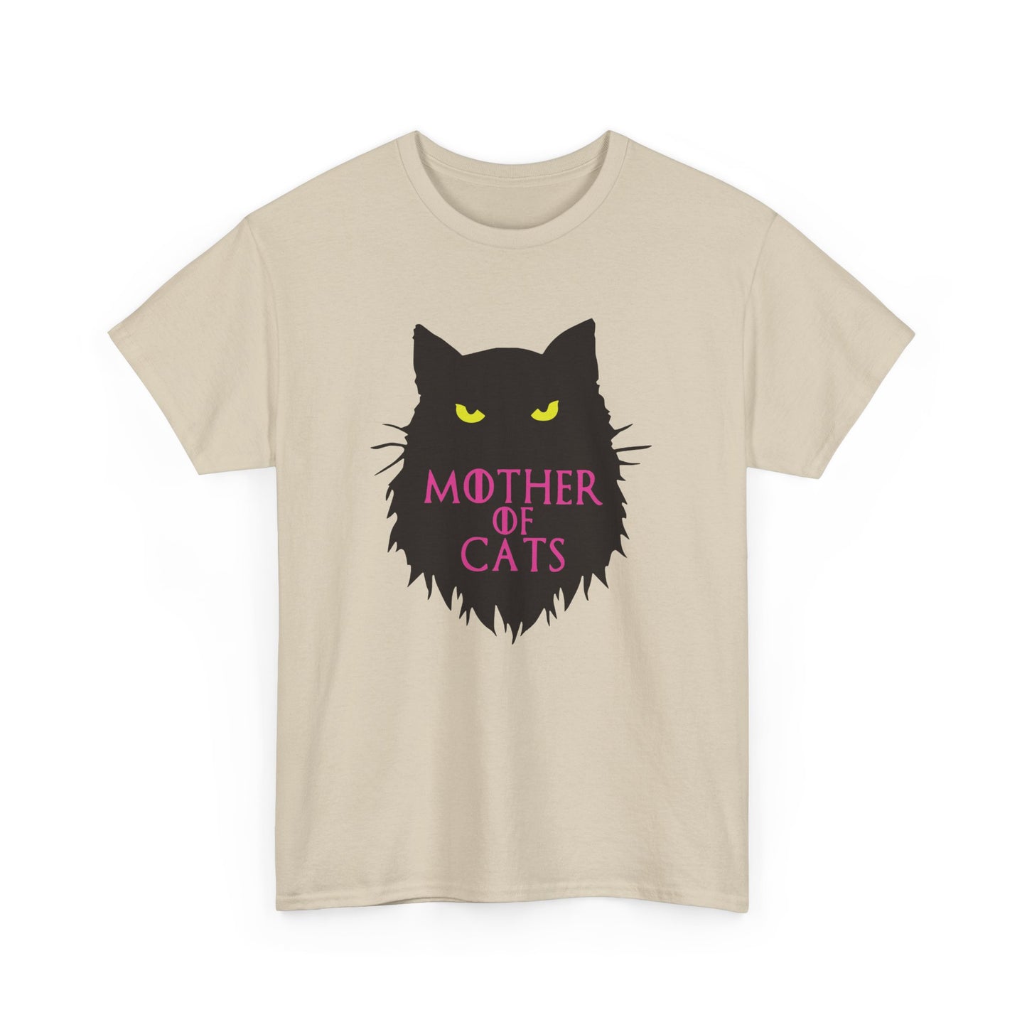 Mother of Cats. Heavy Cotton T-Shirt