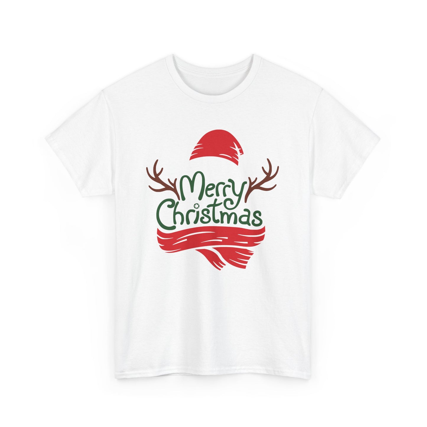 Merry Christmas, Heavy Cotton T-Shirt