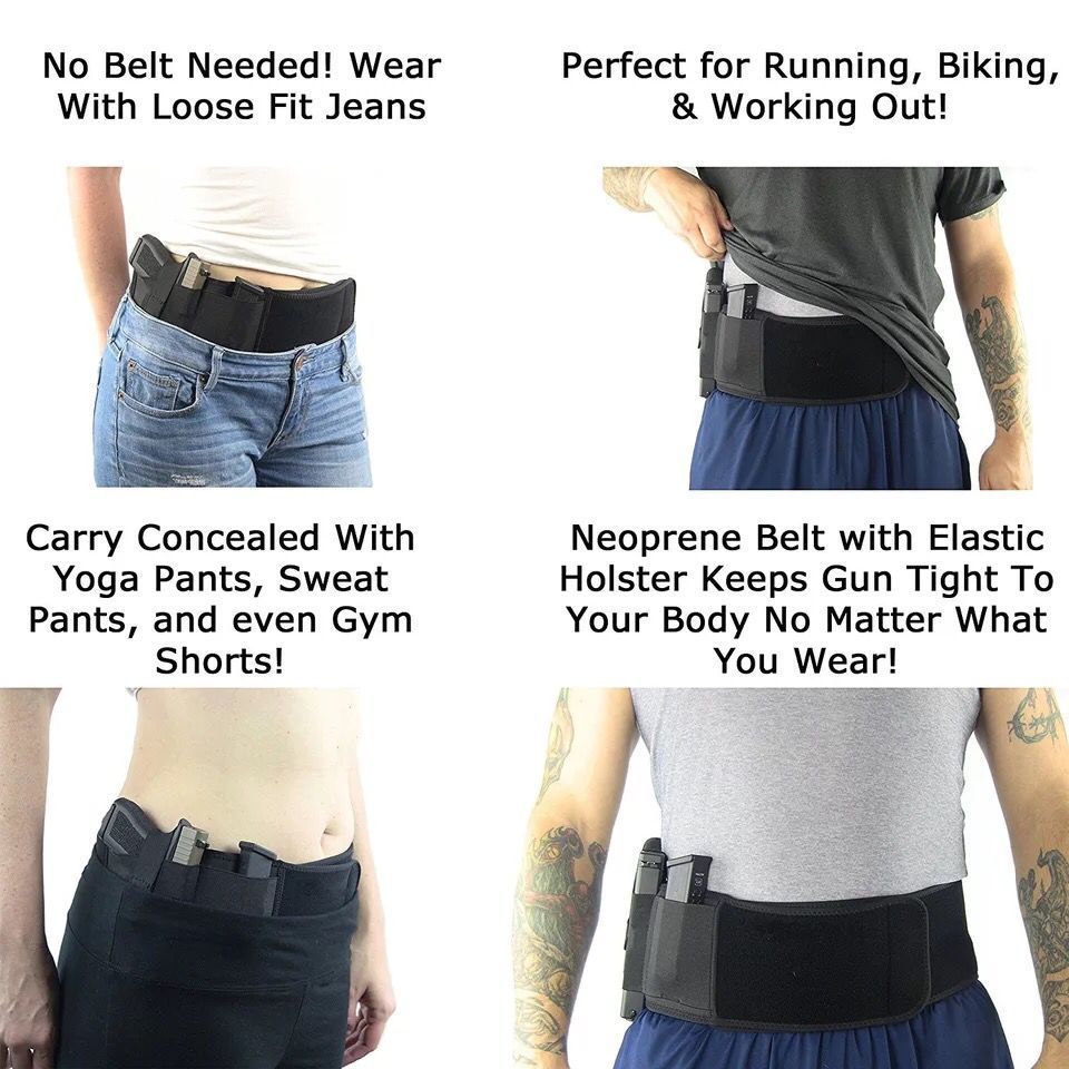 Neoprene Tactical Concealed Waist Belt