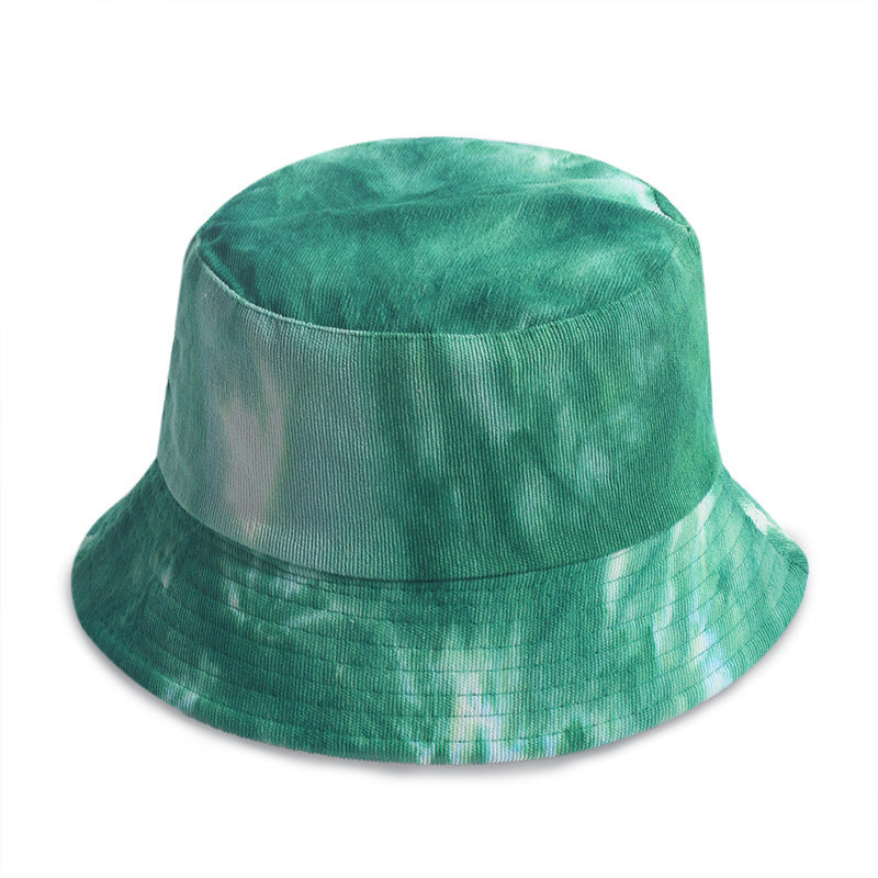 Tie-dyed Corduroy Bucket Hat