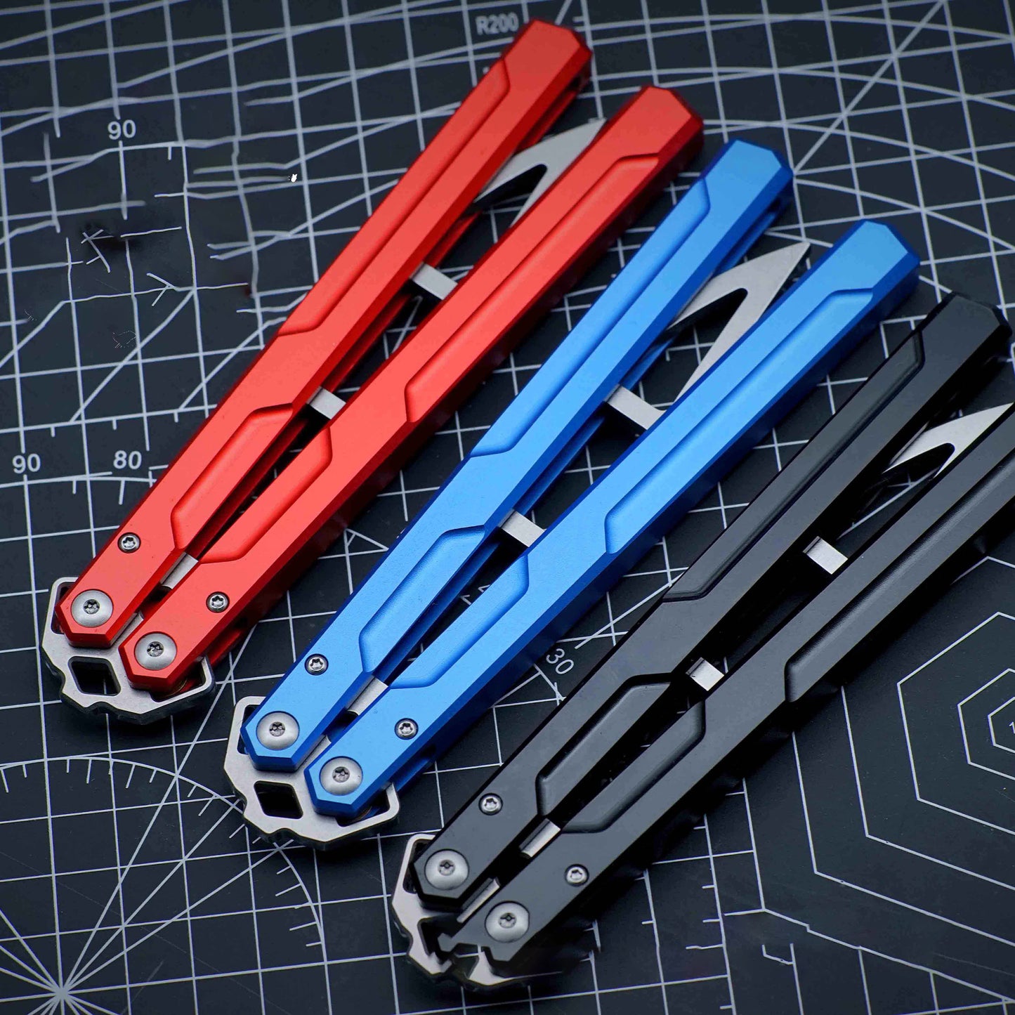 Fine Card Butterfly Knife