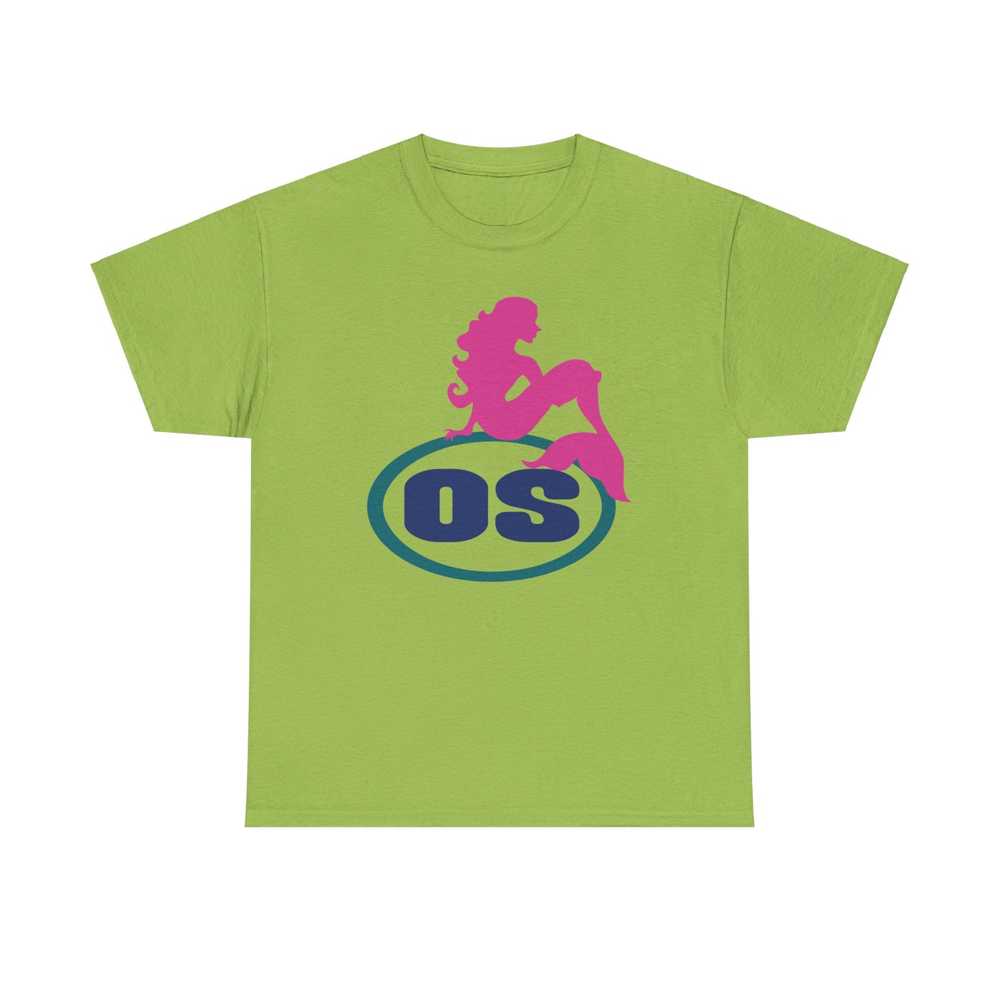 OS, Ocean Shores Mermaid, Heavy Cotton T-Shirt