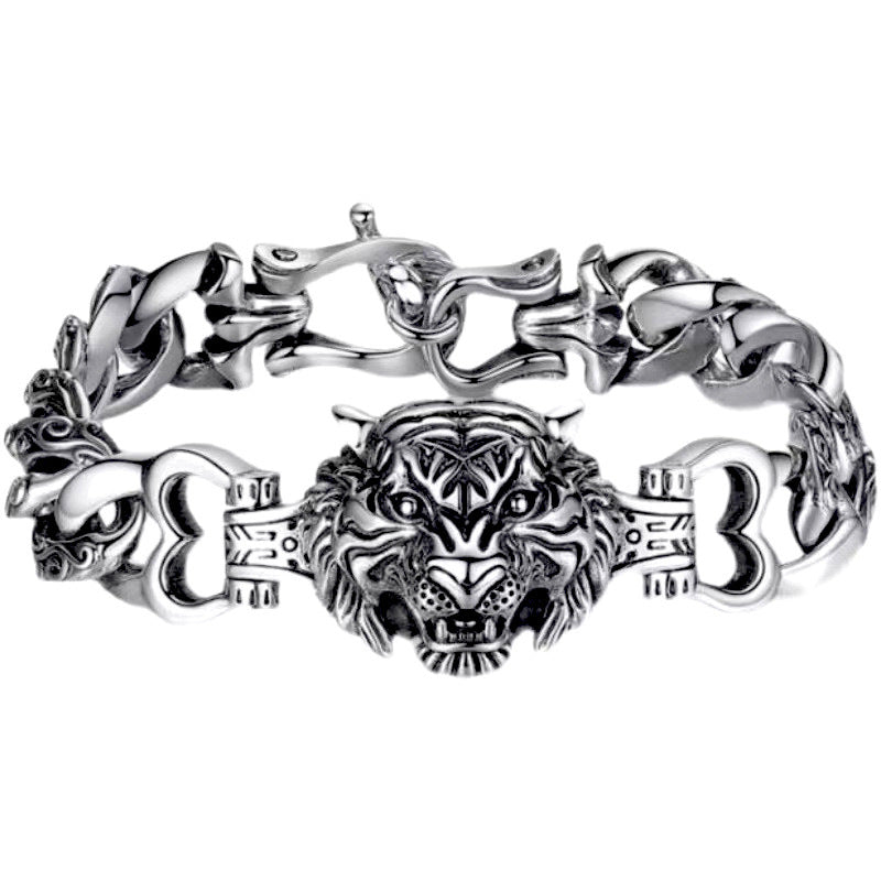 Tiger Head Bracelet