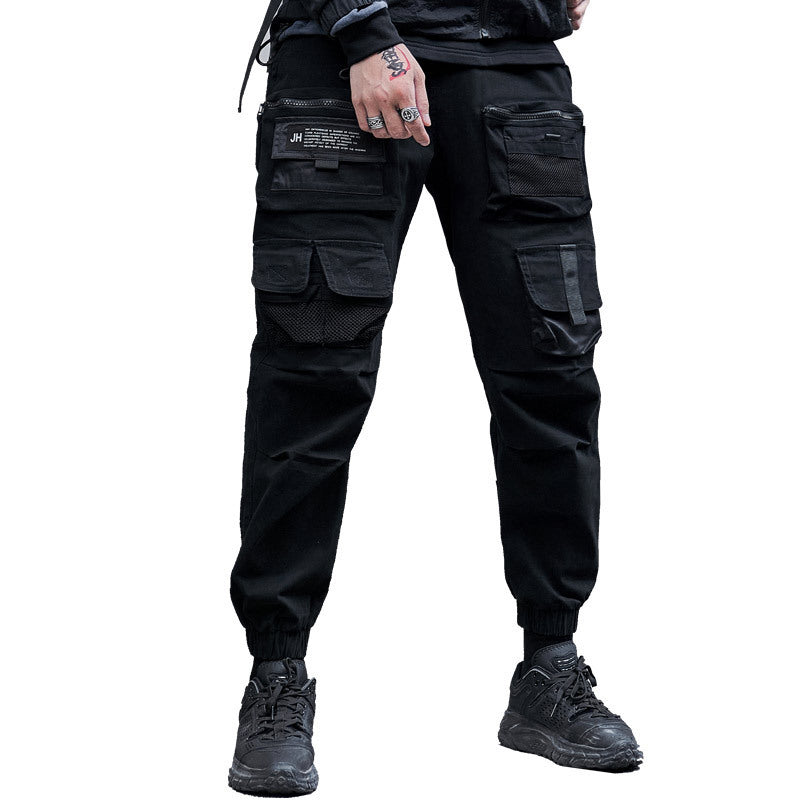 High Street Mechanical Style Trousers