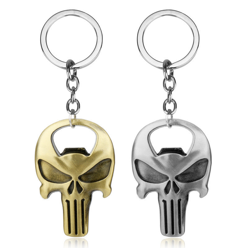 Skull Bottle Opener Keychain