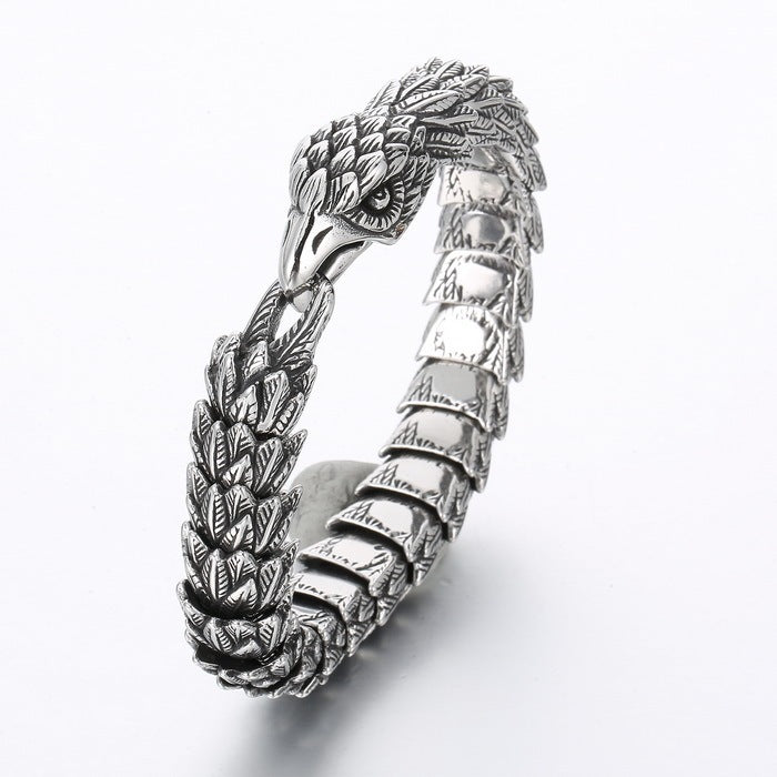 Awesome Eagle Titanium Steel Bracelet