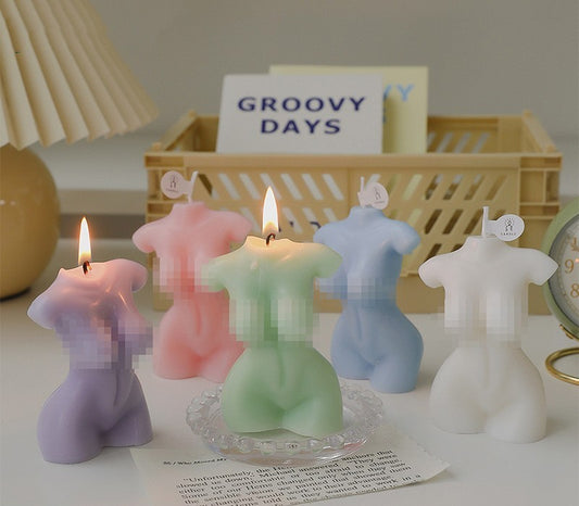 Girl Body Candle